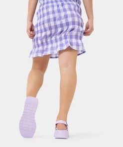 KOI Footwear NEW IN Riakuma Lilac Croc Chunky Sandals