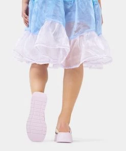 KOI Footwear Pink Marshmallow Fluff Sliders NEW IN