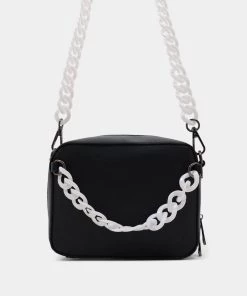 KOI Footwear Monochrome Chain Reaction Crossbody Bag NEW IN