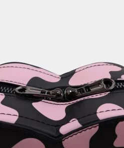 KOI Footwear NEW IN Funky Town Black Cow Print Bag