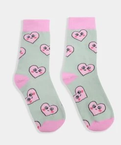 KOI Footwear Kawaii Baby Hearts Socks