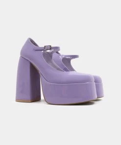KOI Footwear NEW IN Lavender Sorbet Platform Heels