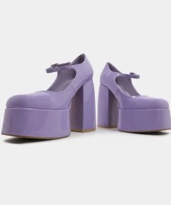 KOI Footwear NEW IN Lavender Sorbet Platform Heels