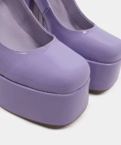 KOI Footwear NEW IN Lavender Sorbet Platform Heels