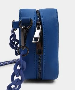 KOI Footwear Blue Chain Reaction Crossbody Bag