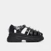 KOI Footwear Enclave Men's Black Spiked Chunky Sandals NEW IN 2 KOI Footwear Enclave Men's Black Spiked Chunky Sandals NEW IN