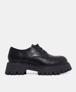 KOI Footwear Pinemoon Black Lace Up Shoes NEW IN