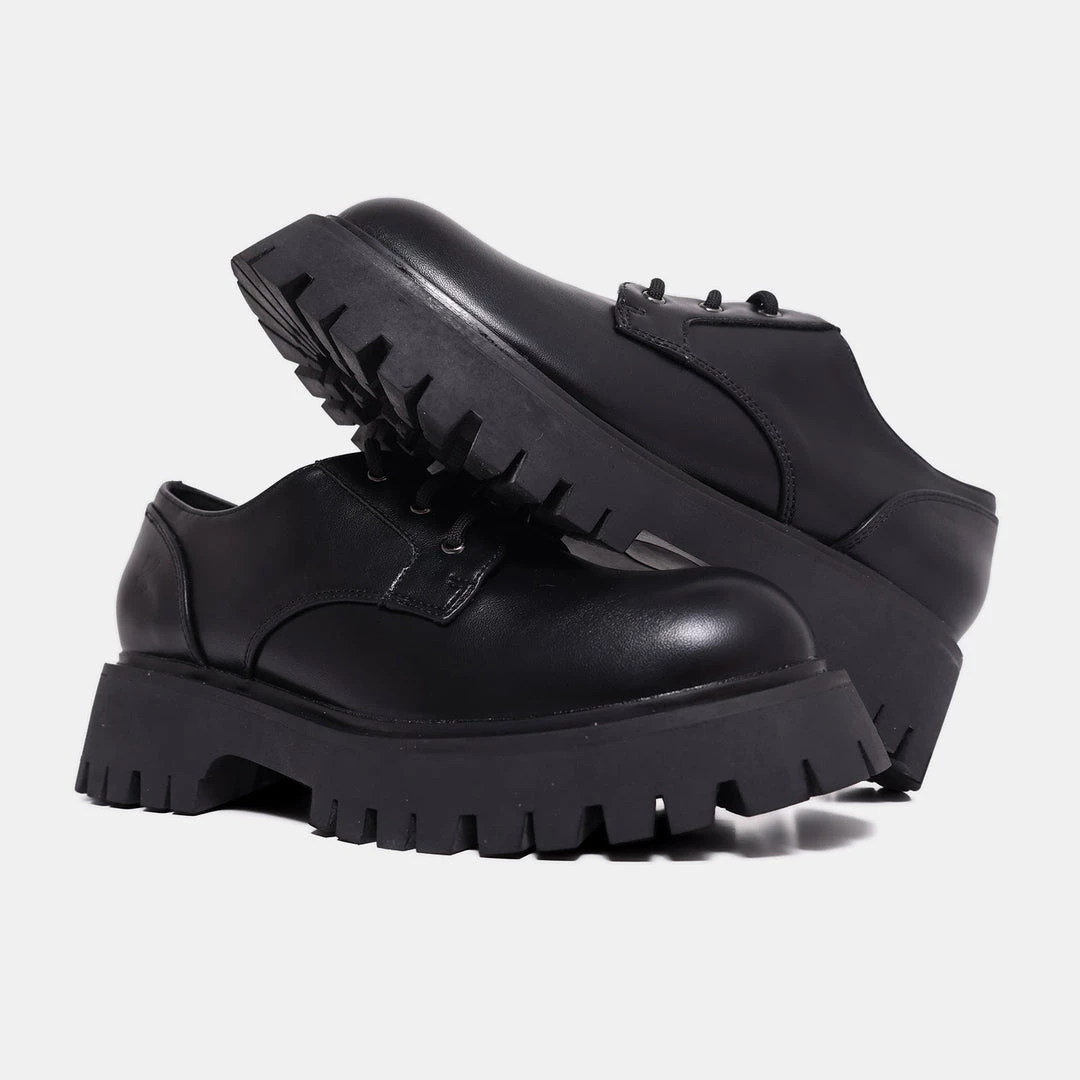 KOI Footwear Pinemoon Black Lace Up Shoes NEW IN 3 KOI Footwear Pinemoon Black Lace Up Shoes NEW IN