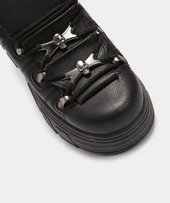 Elegant Shoes Ltd Rimo Core Chunky Black Trainers