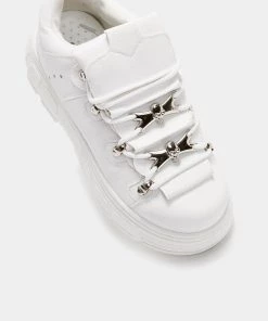 Elegant Shoes Ltd Rimo Core Chunky White Trainers WOMEN'S