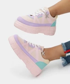 Elegant Shoes Ltd WOMEN'S Aiya Kawaii Platform Trainers