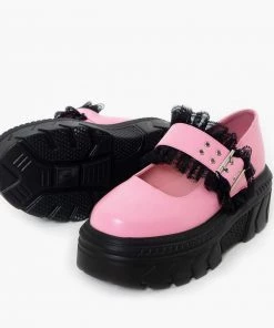 KOI Footwear Rococo Pink Corsage Shoes NEW IN