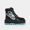 KOI Footwear A Tooth Fairy's Intent Blue Platform Boots