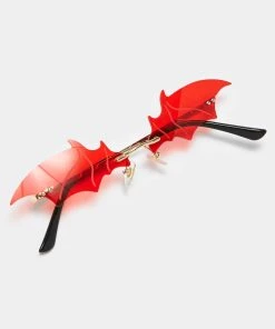 KOI Footwear Bat Out Of Hell Red Sunglasses ACCESSORIES