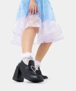 KOI Footwear NEW IN Delights Black Sugar Mules