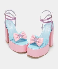 KOI Footwear NEW IN Galactic Kawaii Princess Platform Heels