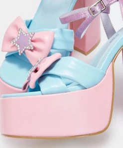 KOI Footwear NEW IN Galactic Kawaii Princess Platform Heels