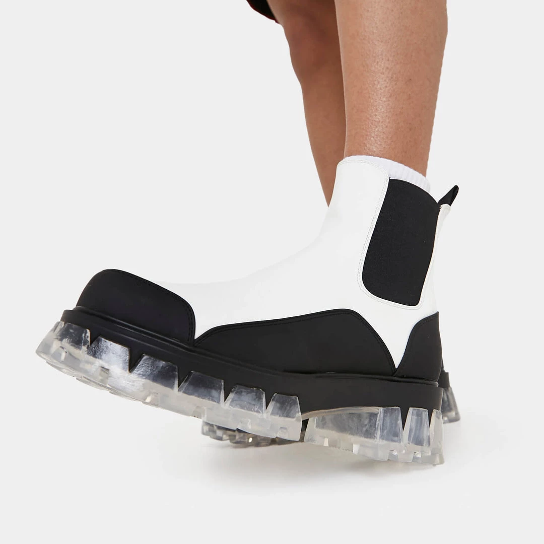 KOI Footwear Duel Under Falling Water Chelsea Boots SALE 6 KOI Footwear Duel Under Falling Water Chelsea Boots SALE