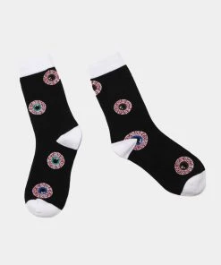 KOI Footwear Eyeballer Black Socks