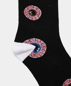 KOI Footwear Eyeballer Black Socks