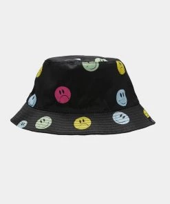 KOI Footwear Mixed Emotions Black Bucket Hat SALE
