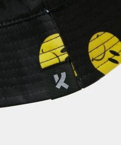 KOI Footwear Mixed Emotions Black Bucket Hat SALE