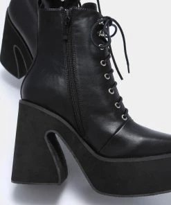 KOI Footwear Enchantra Heeled Lace Up Boots WOMEN'S