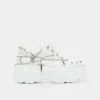 KOI Footwear Jinx White Mystic Charm Trainers
