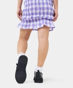 Elegant Shoes Ltd NEW IN Pothos Pink Heart Wave Platform Shoes