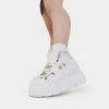 Elegant Shoes Ltd Rimo Core Chunky White Trainers WOMEN'S