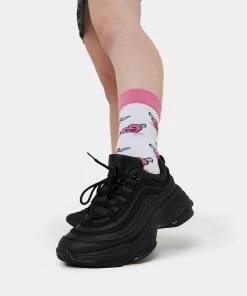 Elegant Shoes Ltd Lizzies V2 Black Extra Chunky Trainers