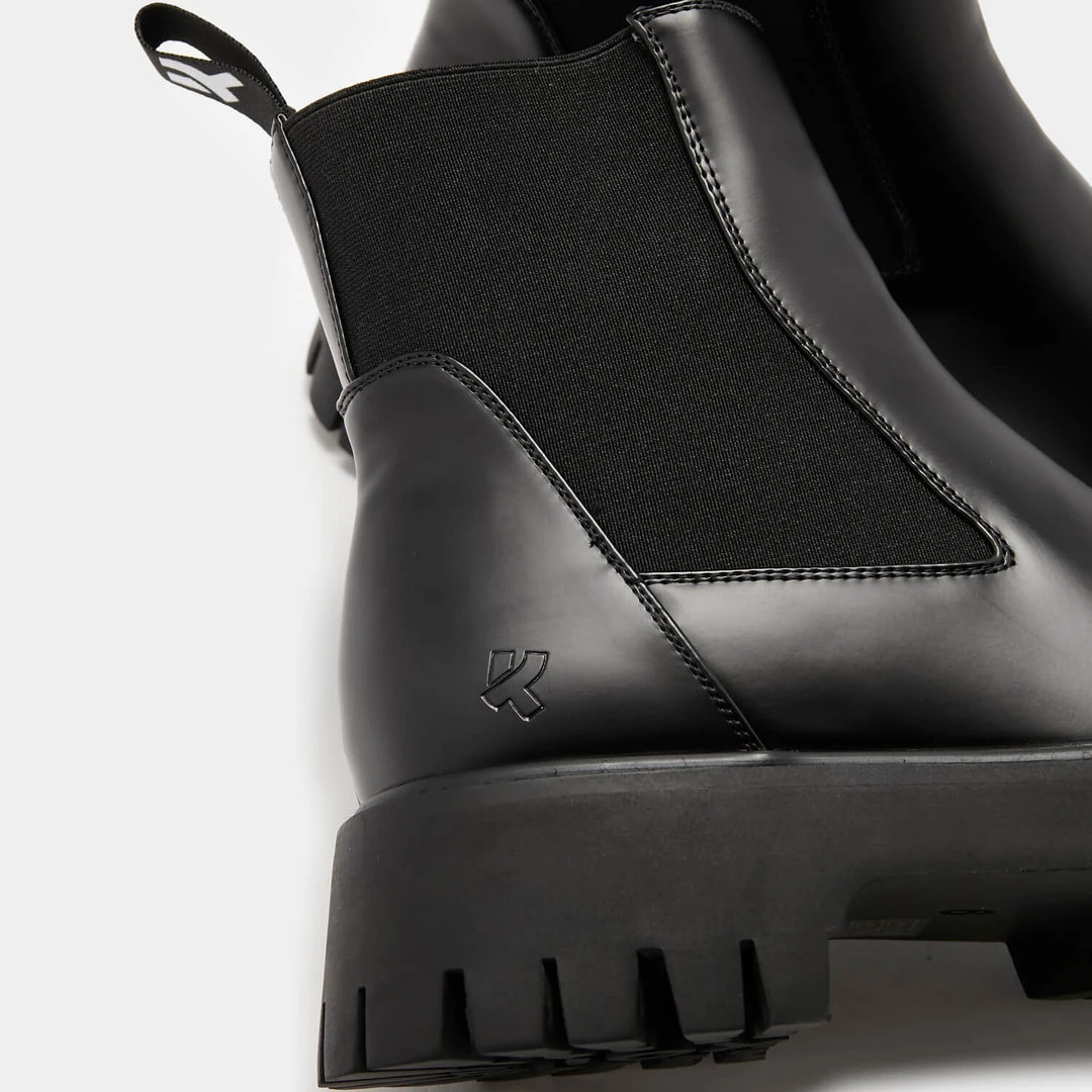 KOI Footwear NEW IN Giver Of Freedom Men's Square Toe Chelsea Boots 7 KOI Footwear NEW IN Giver Of Freedom Men's Square Toe Chelsea Boots