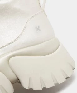 KOI Footwear Gooey White Platform Boots NEW IN