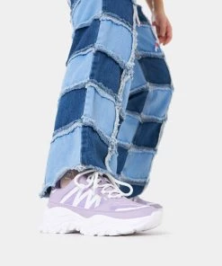 KOI Footwear Vega Chunky Lilac Trainers