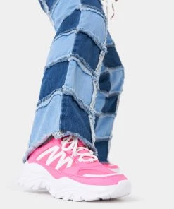 KOI Footwear Vega Chunky Pink Trainers