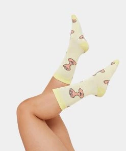 KOI Footwear Kev Yellow Socks