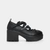 KOI Footwear NEW IN Margot Black Ballet Mary Janes