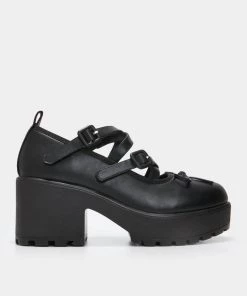 KOI Footwear NEW IN Margot Black Ballet Mary Janes