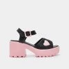 KOI Footwear NEW IN Romance Rebel Pink Heart Sandals