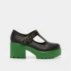 KOI Footwear NEW IN Sai Mary Janes 'Green Mantis Edition'