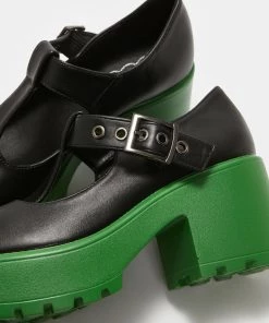 KOI Footwear NEW IN Sai Mary Janes 'Green Mantis Edition'