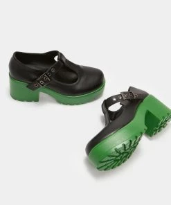 KOI Footwear NEW IN Sai Mary Janes 'Green Mantis Edition'
