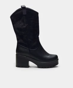 Elegant Shoes Ltd WOMEN'S WINTU Long Chunky Western Boots