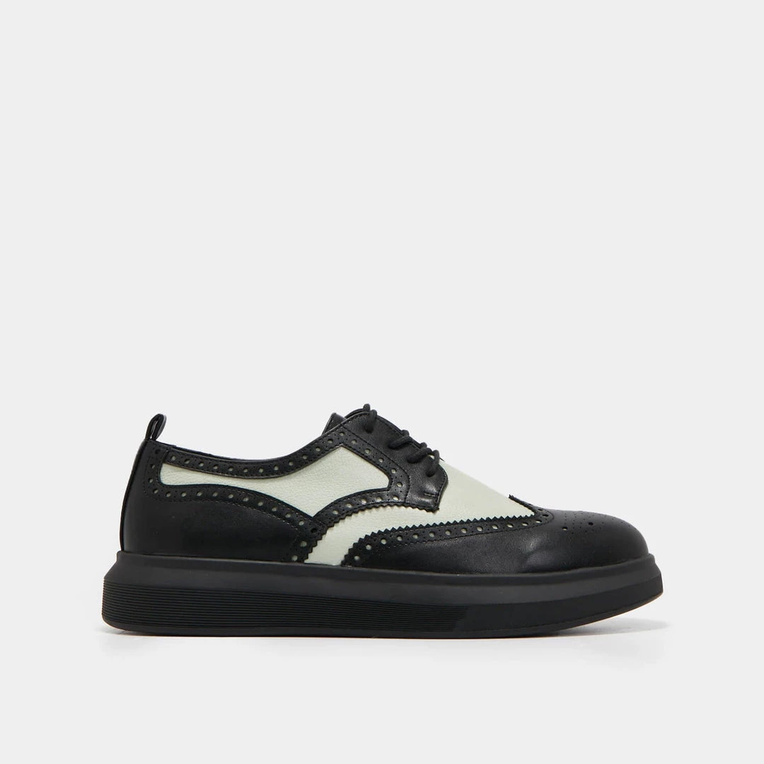 KOI Footwear SS22 Corson Men's Green Brogue Detail Shoes 3 KOI Footwear SS22 Corson Men's Green Brogue Detail Shoes