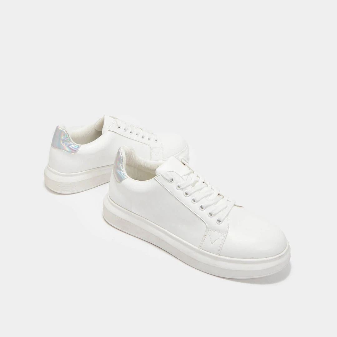 KOI Footwear Kantia Men's White Lace Up Trainers SS22 5 KOI Footwear Kantia Men's White Lace Up Trainers SS22