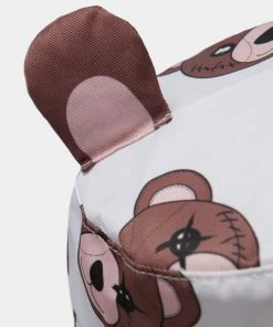 KOI Footwear Kawaii Beary Safe White Bucket Hat