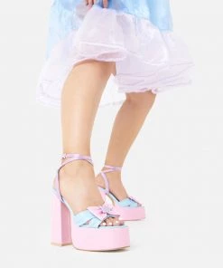 KOI Footwear NEW IN Galactic Kawaii Princess Platform Heels