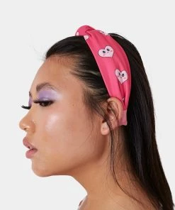 KOI Footwear Blushing Hearts Pink Headband