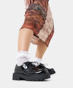 KOI Footwear SALE Vent Classic Patent Lace Up Shoes