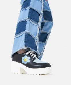 KOI Footwear The Delicate Art Of A Wallflower Chunky Shoes NEW IN